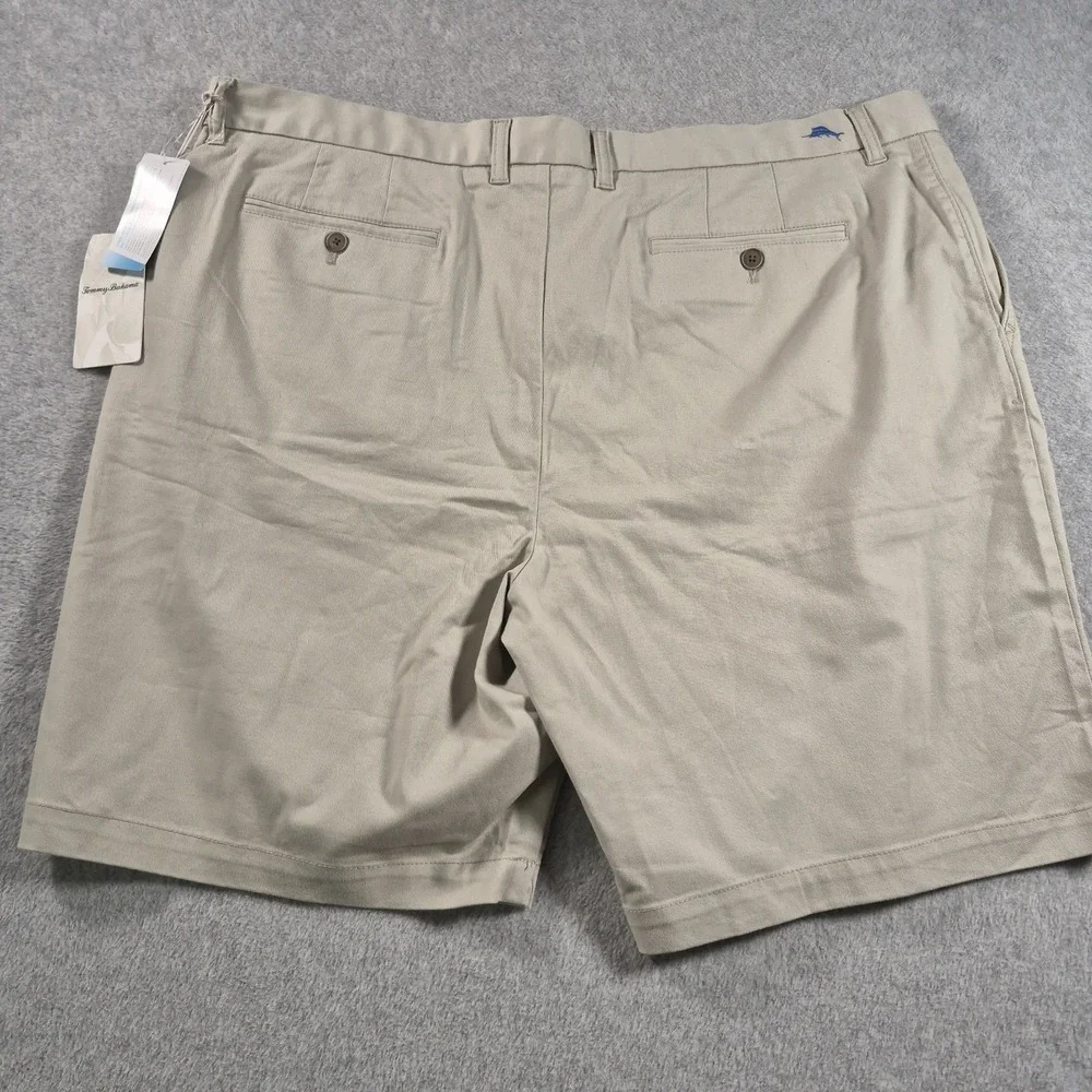 NWT Tommy Bahama Ashore View Shorts Coolmax Khaki Sand Beige 44